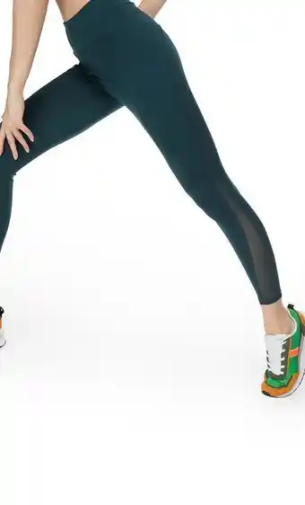 Stradivarius Cool touch sports leggings with mesh details offer