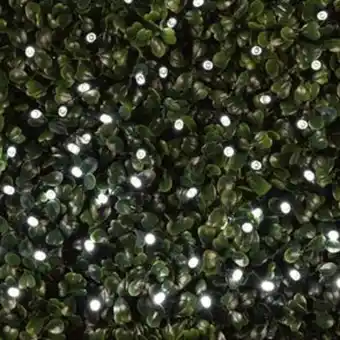 Home Bargains Firefly 50 led garden solar power string lights (bright white) offer