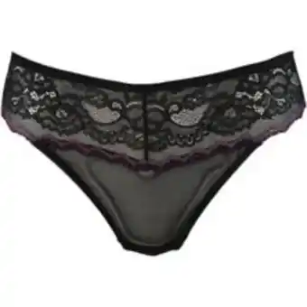TK Maxx Black & pink lace knickers offer