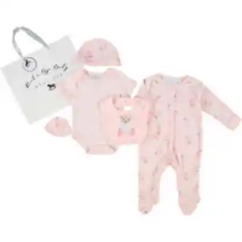 TK Maxx 5 pack pink teddy babywear set offer