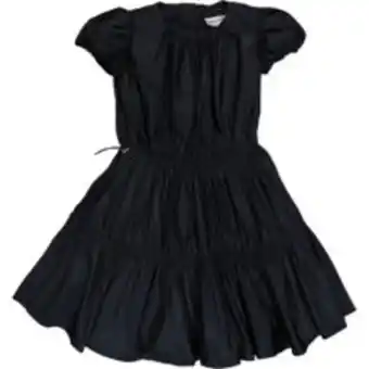 TK Maxx Black ruched tier dress offer