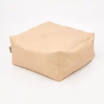 TK Maxx Cream faux leather square slab 60x60cm offer