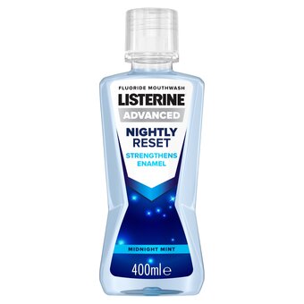 Tesco Listerine nightly reset mouthwash 400ml offer