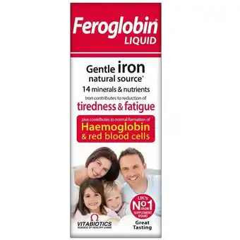 Lloyds Pharmacy Vitabiotics feroglobin b12 200ml offer