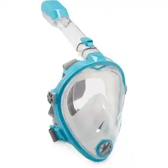 Aldi Crane blue full face snorkel mask offer