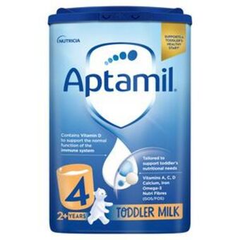 Sainsbury's Aptamil 4 growing up milk powder 2+ years 800g offer