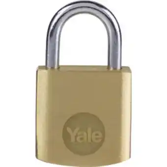 Toolstation Yale brass padlock 20mm offer