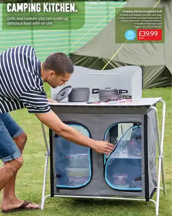 Aldi Camping Kitchen offer