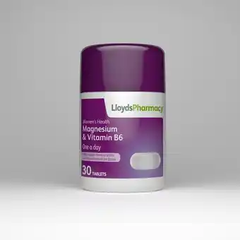 Lloyds Pharmacy Lloydspharmacy magnesium & vitamin b6 tablets offer