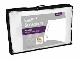 Bensons for Beds Sensation memory foam pillow offer