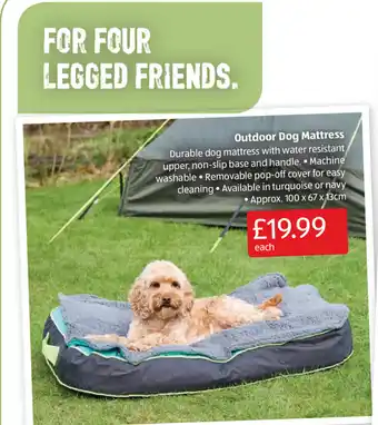 Aldi Outdoor Dog Mattress offer