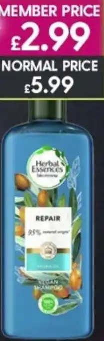 Superdrug Herbal Essentials offer