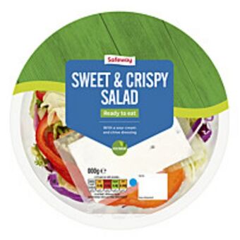 Safeway sweet and crispy salad 190g