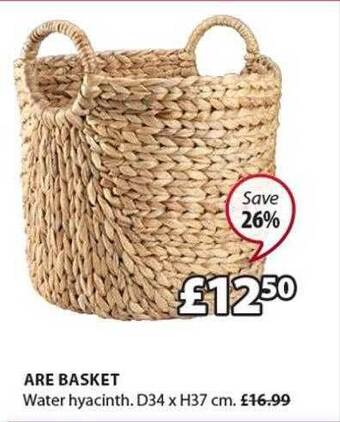 JYSK Are basket offer