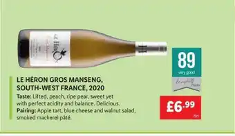 Lidl Le héron gros manseng south west france 2020 offer
