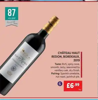 Lidl Château haut redon bordeaux 2019 offer