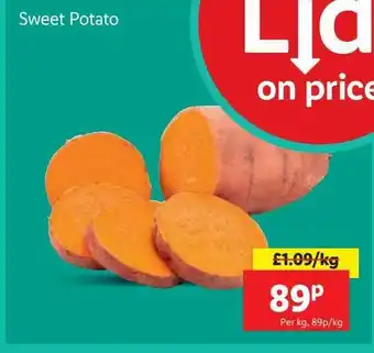 Lidl Sweet potato offer