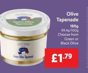 Lidl Olive tapenade offer