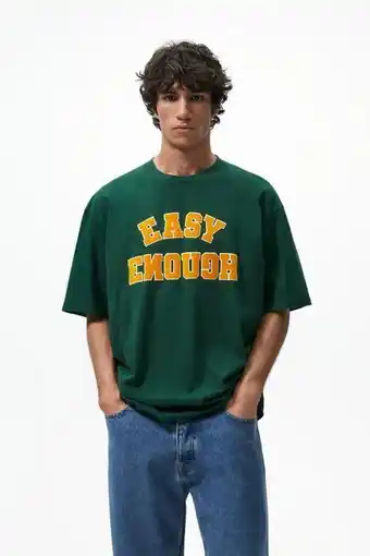 ZARA Number print t-shirt offer
