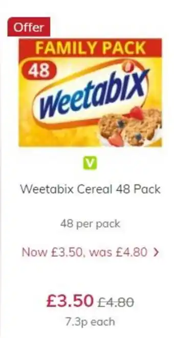 Weetabix Ceral 48 Pack