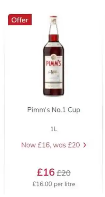 Pimm's No.1 Cup 1l