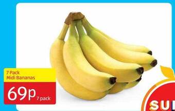 Aldi 7 pack midi bananas offer