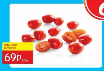 Aldi Baby plum tomatoes offer