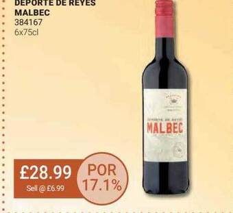 Bestway Deporte de reyes malbec offer