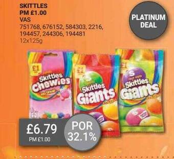 Bestway Skittles offer
