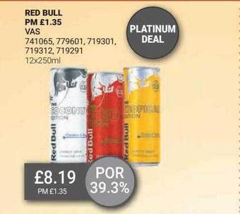 Bestway Red bull offer