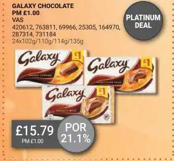 Bestway Galaxy chocolate offer