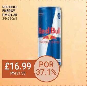 Bestway Red bull energy offer