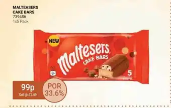 Bestway Malteasers cake bars offer