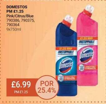 Bestway Domestos offer