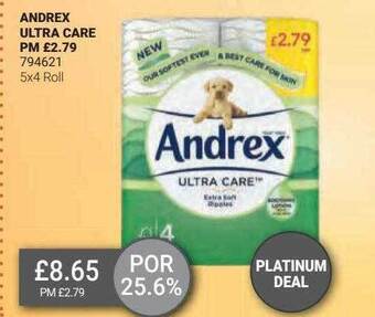 Bestway Andrex ultra care offer