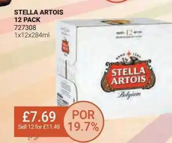 Bestway Stella artois 12 pack offer
