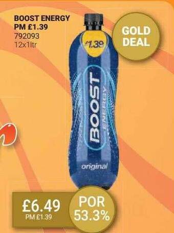 Bestway Boost energy offer