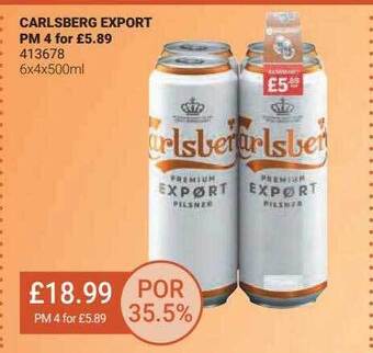 Bestway Carlsberg export offer