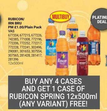 Bestway Rubicon irn bru offer