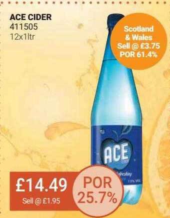 Bestway Ace cider offer