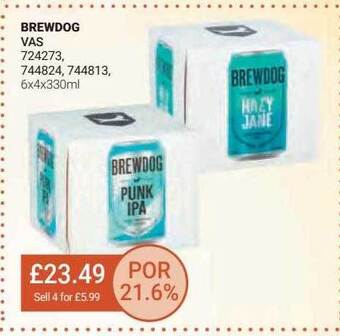 Bestway Brewdog offer