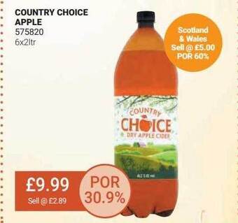 Bestway Country choice apple offer