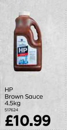 Bestway Hp brown sauce 4.5kg offer
