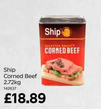 Bestway Ship corned beef 2.72kg offer