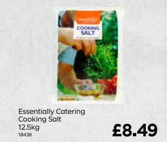 Bestway Essentially catering cooking salt 12.5kg offer