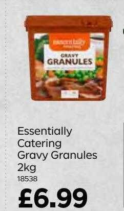 Bestway Essentially catering gravy granules 2kg offer