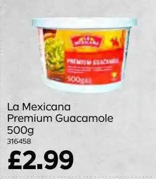 Bestway La mexicana premium guacamole 500g offer