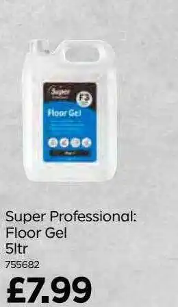 Bestway Super professional: floor gel 5ltr offer
