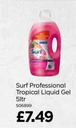 Bestway Surf professional tropical liquid gel 5ltr offer