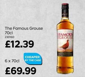 Bestway The famous grouse 70cl offer